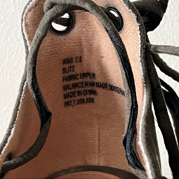 NWOT Report green chunky heel shoes • size 7.5 - Picture 4 of 6